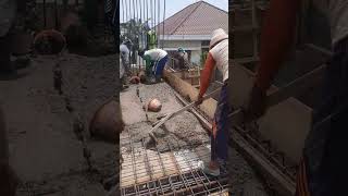 Ya nge Boom ya nimba construction proyek civilengineering rumah pouring concrete [upl. by Nedlog]