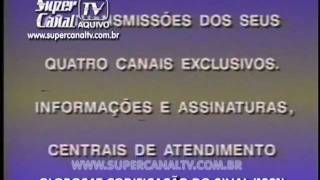 Globosat 1991 Codifica o Sinal  Super Canal TV [upl. by Revned]