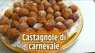 Castagnole di carnevale la ricetta dellex pasticcere [upl. by Alesiram]