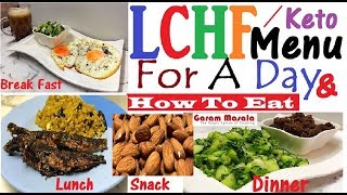 LCHF Complete Menu For A Day amp Useful Eating Tips ഒരു ദിവസത്തേക്കുള്ള ഭക്ഷണ ക്രമം [upl. by Favian316]