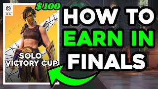 How to EARN in Solo Victory Cup Finals Season 4 [upl. by Euqinom]