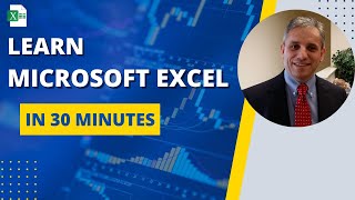 Excel Tutorial Learn Excel in 30 Minutes  Just Right for your New Job Application [upl. by Ennovad]