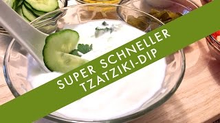 Thermomix  🥒 Tzatziki Rezept  Schneller Zaziki Dip [upl. by Margret]