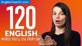 120 English Words Youll Use Every Day  Basic Vocabulary 52 [upl. by Aikcir]