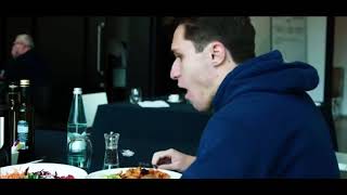 Chiellini eats with Chiesa Juventus all or nothing documentary [upl. by Gherlein]