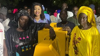 Tournée politique à Maka Yop et Missirah Wadène  la candidature de Fanta SALL validée par les popul [upl. by Irakab456]