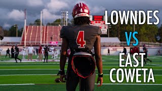 Lowndes vs East Coweta  2023 High School Football Game Highlights [upl. by Kevyn]