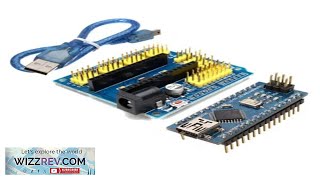 UNO Expansion Board  ATmega328P Nano V3 Improved Version With USB Review [upl. by Chafee]