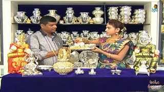 Silver Idols and Pooja Articles  Andham Abharanam  Vanitha TV [upl. by Small601]