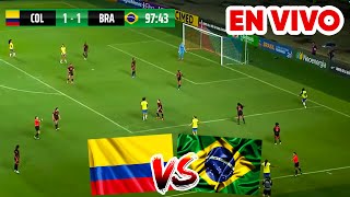 🔴 Colombia vs Brasil PARTIDO EN VIVO Y EN DIRECTO  Amistoso Internacional [upl. by Ramma]