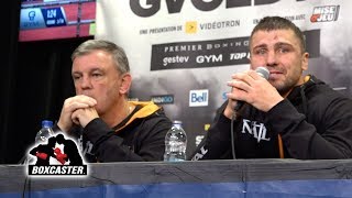 🚨👑 AND THE NEW 👑🚨 Oleksander Gvozdyk Post Fight Conference  STEVENSON VS GVOZDYK  BOXCASTER [upl. by Eninnaj]