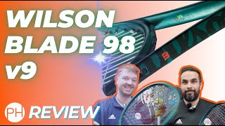 REVIEW WILSON BLADE 98 v9  2024  Tennis Racket Review [upl. by Thesda416]