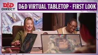 DampD Virtual Tabletop  First Look  DampD Direct [upl. by Calesta]