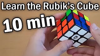 How to Solve the Rubiks Cube FASTER with the Beginner Method [upl. by Nuawaj527]