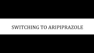 STAHLS  CH 5  PART 50  SWITCHING TO ARIPIPRAZOLE psychiatrypharmacologypsychopharmacology [upl. by Sorvats]