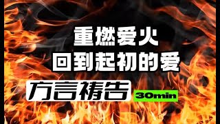 方言禱告🔥重燃愛火，回到起初的愛。30分鐘方言禱告靈歌敬拜praying in tonguesspeaking in tongues方言禱告說方言舌音祈禱聖靈裡禱告 [upl. by Allemap]