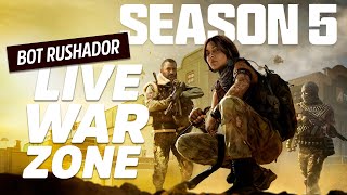 LIVE RESSURGENCIA WARZONE AO VIVO GAMEPLAY SEASON 5 CALL OF DUTY COD MW3 REBIRTH ISLAND SQUAD [upl. by Adlev]