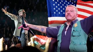 Macklemore Chanting F America Onstage at Seattle Concert [upl. by Ulphi662]