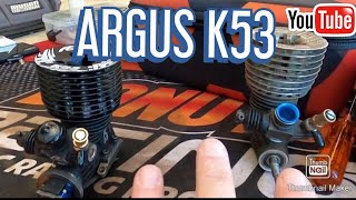 🔥 MOTEUR ARGUS K53 PRE RODE  AG21 K53 LIGNE DONUTS EFRA 2135 by HIPEX  TLR X 20  EVOLUTION DU K3 [upl. by Nyhagen]