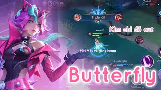 Butterfly tích 2 ulti nhảy liên tục xé loz Ad  Build đồ đi rừng siêu nhiều dame tayliênquânmobile [upl. by Aninnaig]