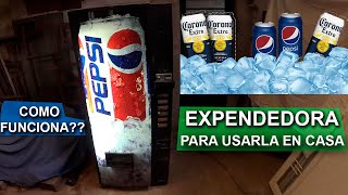 Compre una maquina de gaseosas para usar en casa con gaseosas y cerveza te mostramos como funciona [upl. by Elyag124]