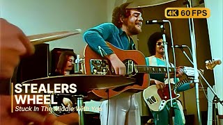 Stealers Wheel  Stuck In The Middle With You 4K 60FPS [upl. by Nadabus]