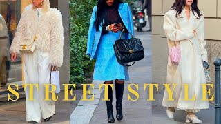 Milan Street Style Inspiration Top Fashion Looks Streetwear Trends and Stylish Outfit Ideas [upl. by Alihs172]