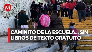 Regreso a clases en Coahuila sin libros de texto [upl. by Eicyaj409]