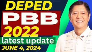 DEPED PBB 2022 LATEST UPDATE  JUNE 4 2024 [upl. by Htims]