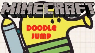 Minecraft Doodle Jump Custom Map by DeobusWE ACTUALLY WINCollaboration with Lanziscool [upl. by Aiouqahs]