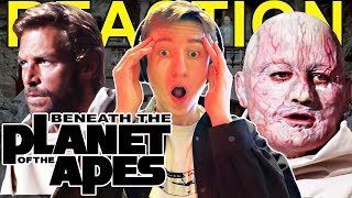 BENEATH THE PLANET OF THE APES has the CRAZIEST ending of all time… Reaction and Review [upl. by Cirdla]