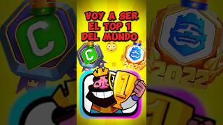 PODRÉ SER TOP 1 DEL MUNDO en CLASH ROYALE 😹 [upl. by Alleynad]