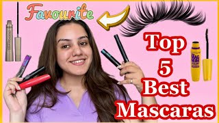 Top 5 best mascaras for daily use😍 Waterproof amp washable  kp styles [upl. by Etessil]