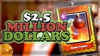 This Costs 💲25 Million Dollars  Clash Royale 🍊 [upl. by Droc919]