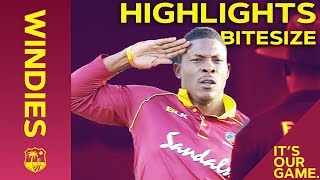 Windies vs England 1st T20I 2019  Bitesize Highlights [upl. by Baler]