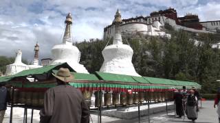 Tibet Potala Palace Prayer Walking [upl. by Cardon764]