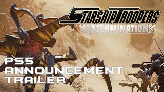 Starship Troopers Extermination  PS5 Announcement Trailer [upl. by Harri]