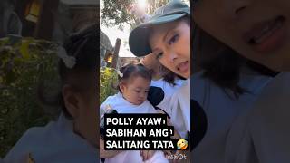 Polly Soriano ayaw sabihin ang salitang Tata tonigonzaga alexgonzaga baby cute pollysoriano [upl. by Benjamen12]