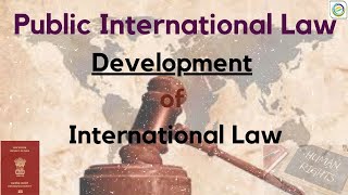 Public International Law  Development of International Law [upl. by Serrell]