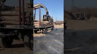 volvo iveco woodworking transport excavator robot [upl. by Boyce308]