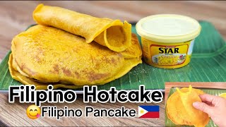 Filipino Hotcake Recipe Filipino Pancake Filipino breakfast [upl. by Ahseya]