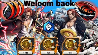 Welcom back ✨ to gameplay with The Four Emperor Shanks  One Piece Bounty Rush [upl. by Dnalon]