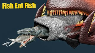 Fish eat Fish  Comparison  3D animation [upl. by Paresh]