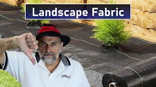 Dont Use Landscape Fabric or Weed Barrier [upl. by Mccreary]