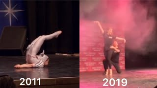 Mackenzie Ziegler dance transformation 20112019 [upl. by Lelith]