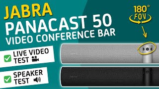 Jabra PanaCast 50  Live Video amp Speaker Test  Feature Overview [upl. by Robinet]