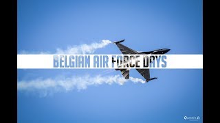 Belgian Air Force Days 2018 [upl. by Piegari68]