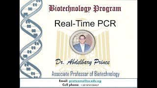 Real Time PCR Lecture Part 2 [upl. by Tound]