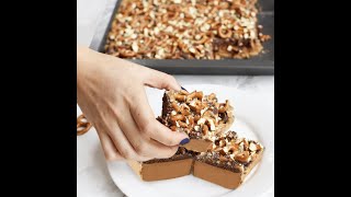 Snyders of Hanover Peanut Butter Pretzel Bars [upl. by Sanburn104]