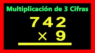 ✅👉 Multiplicaciones de 3 cifras por 1 cifra [upl. by Miltie26]